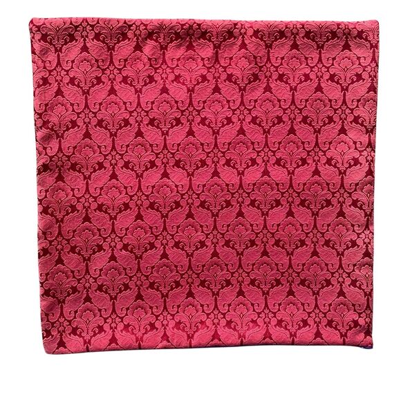 Handmade Cross Stitch Throw Pillow Cover Multicolor Om Sign Geometric OOAK - Picture 3 of 6